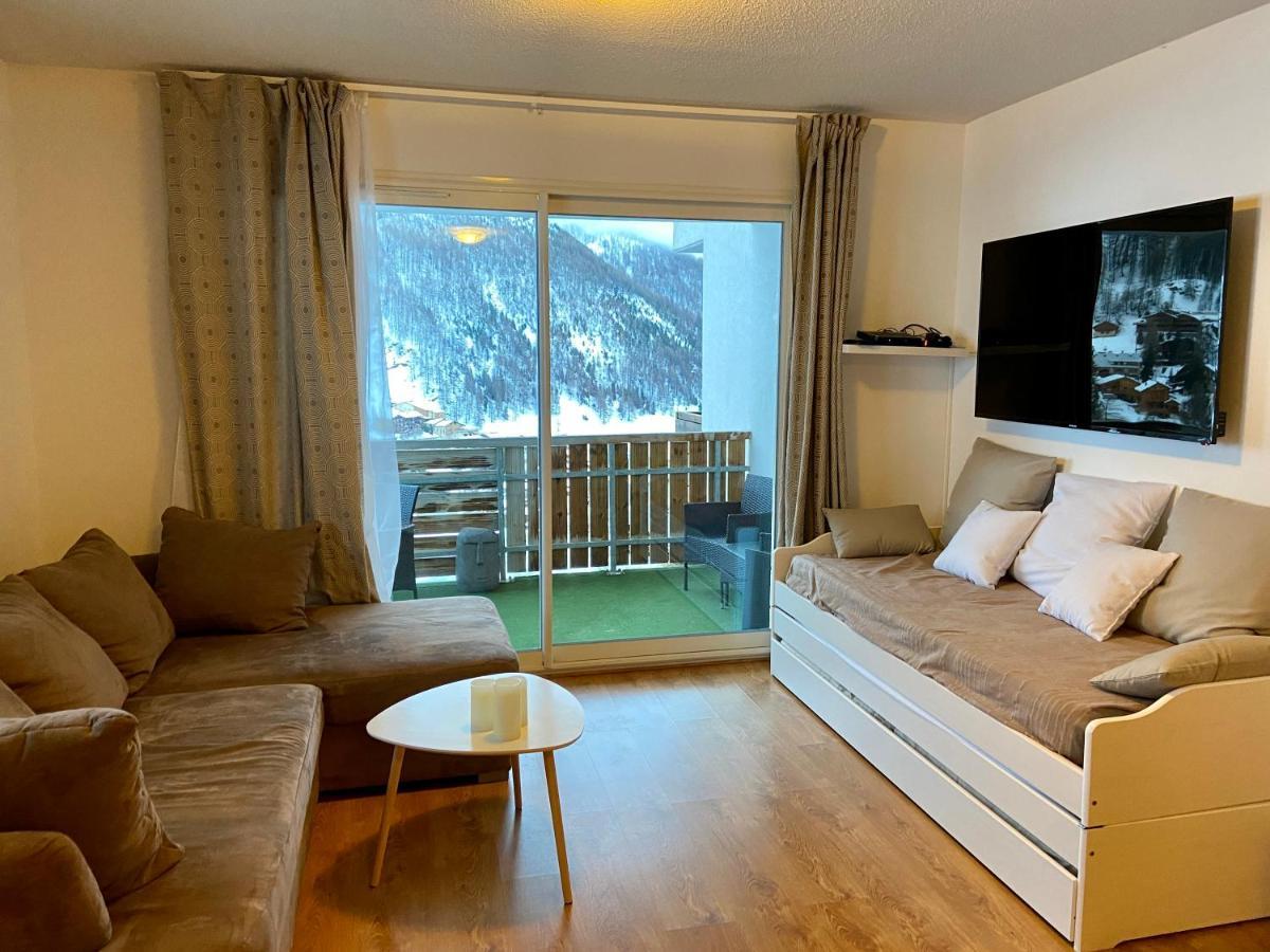 3 Pieces La Foux D Allos Vue Montagne Et Station Exterior foto